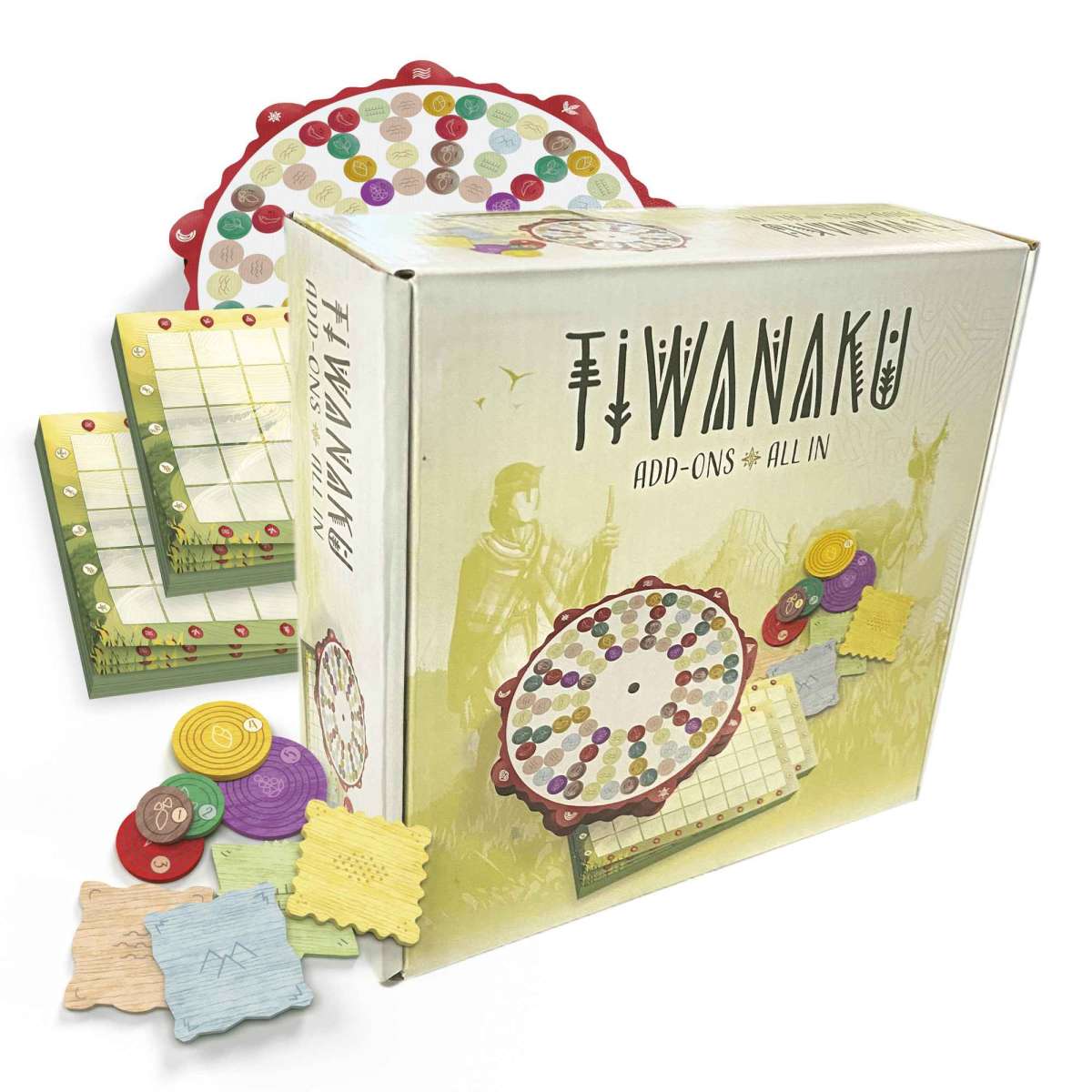 Sit Down! Tiwanaku Add-Ons All-In - Board Game Expansion Multilingual