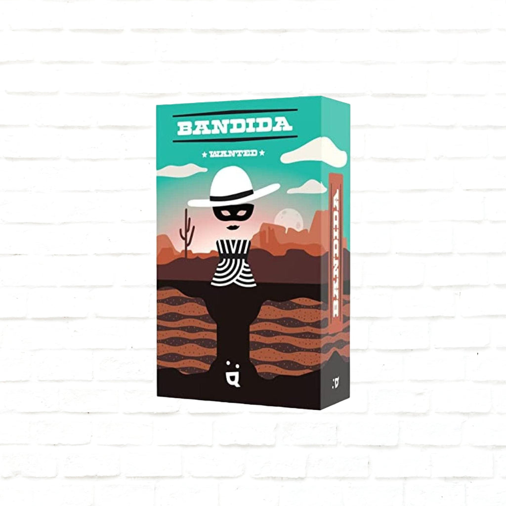 Helvetiq Bandida International edition 3d cover of card game for 1 to 4 players ages 6+ and up 15 minutes playing time