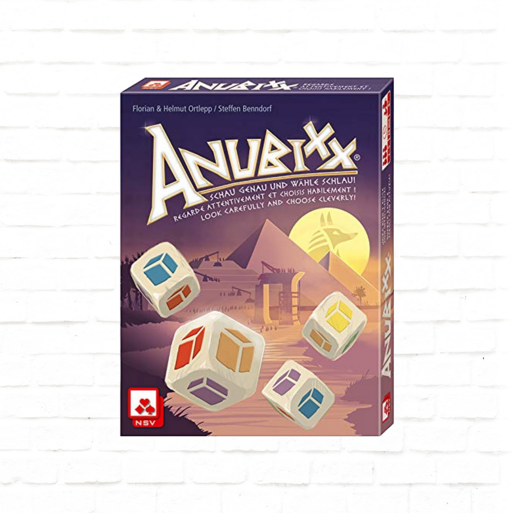 Nürnberger-Spielkarten-Verlag Anubixx International dice game 3d cover