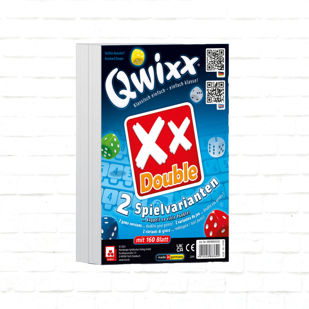 Nürnberger-Spielkarten-Verlag Qwixx Double Dice Game Expansion Cover
