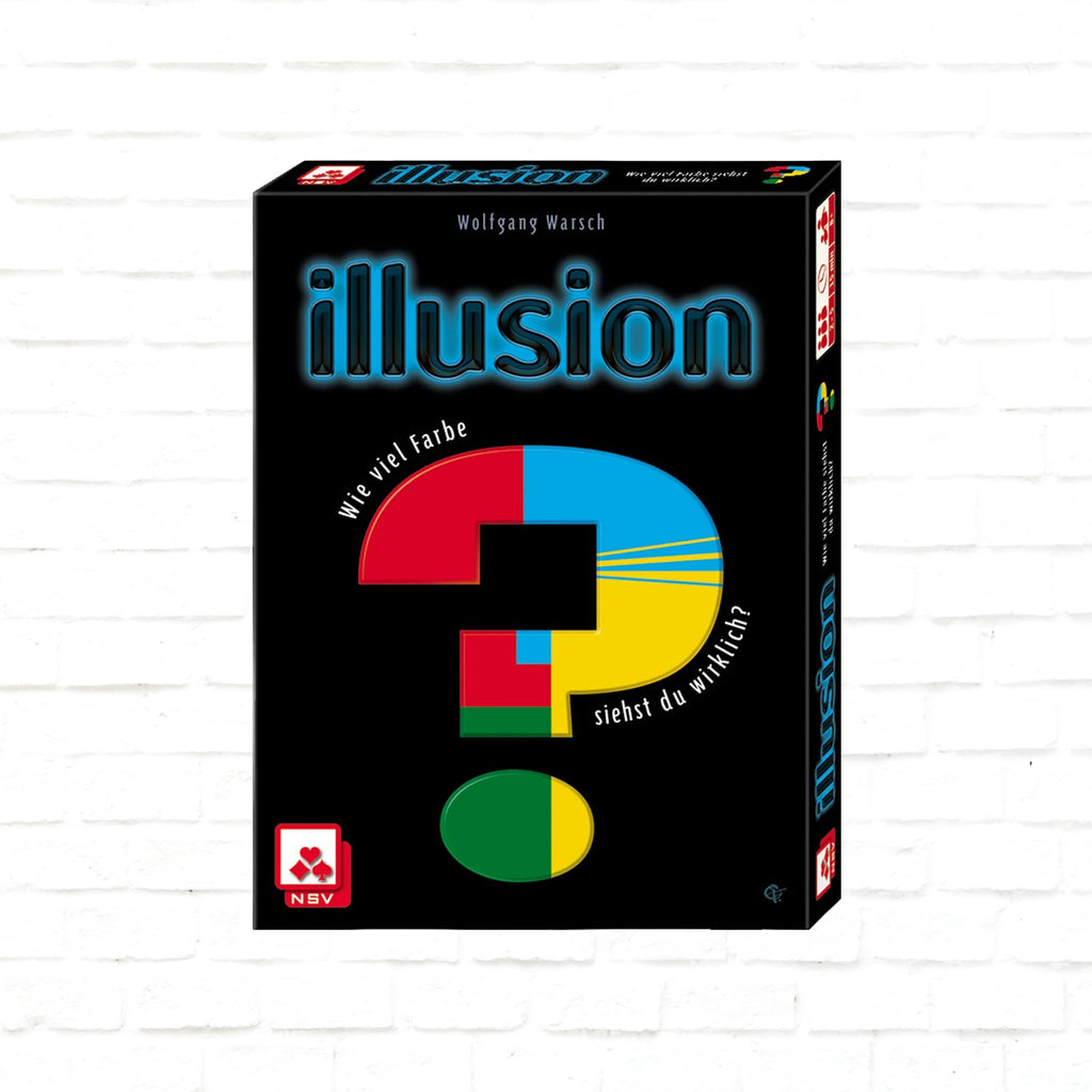Nürnberger Spielkarten Verlag Illusion kartenspiel 3d cover Deutsche Ausgabe