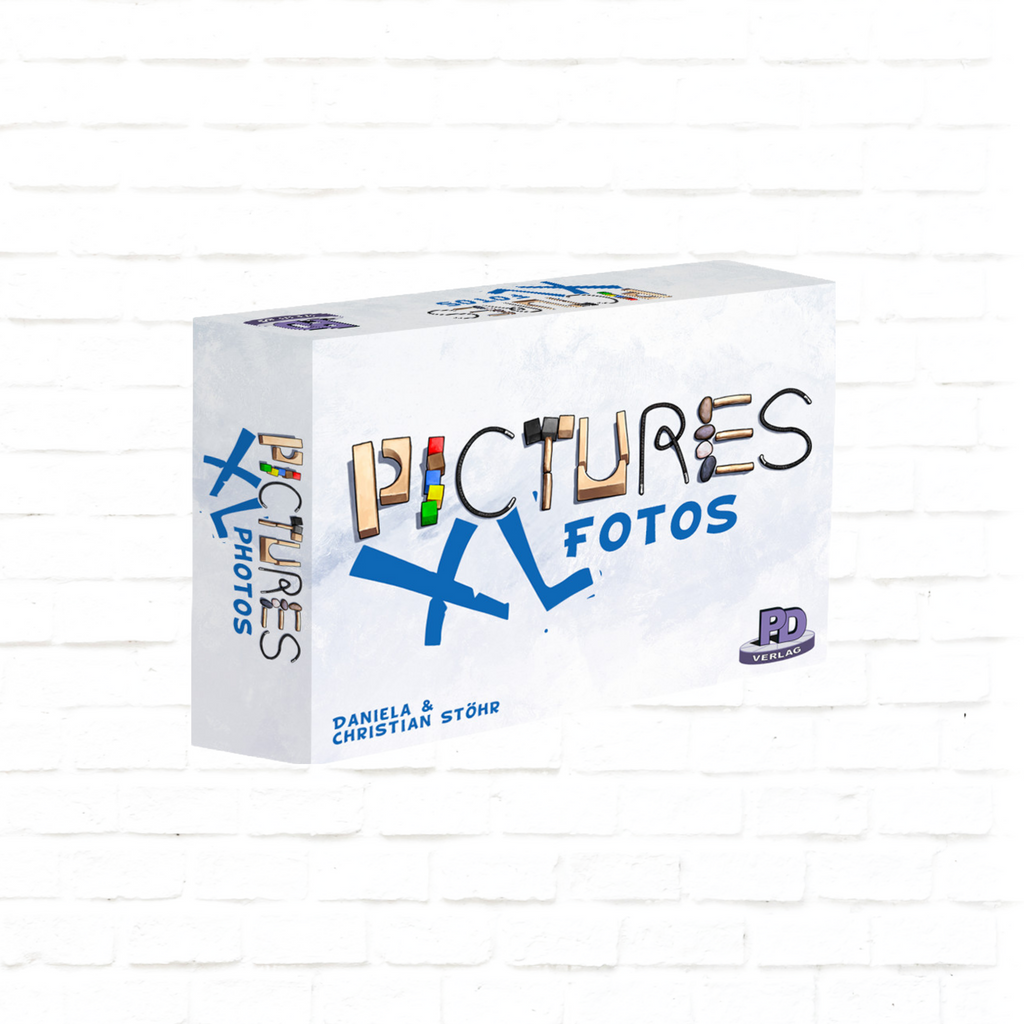PD Verlag Pictures XL Photos Expansion English German Edition board game 3d cover