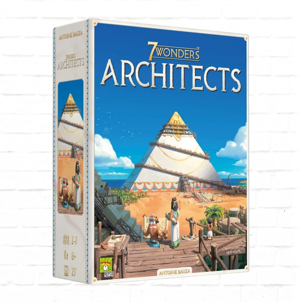 Repos Production 7 Wonders Architects board game cover