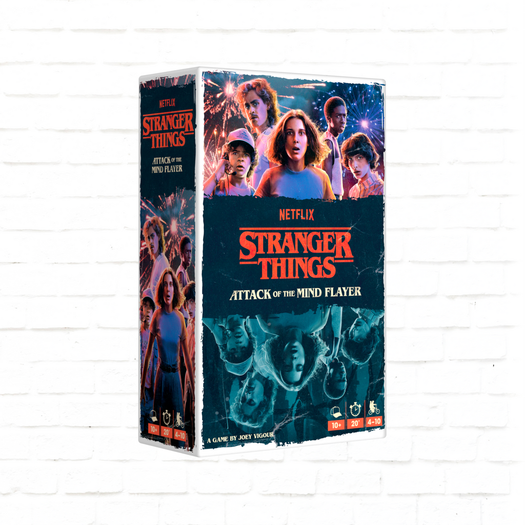 Repos Production Stranger Things Attack of the Mind Flayer board game cover