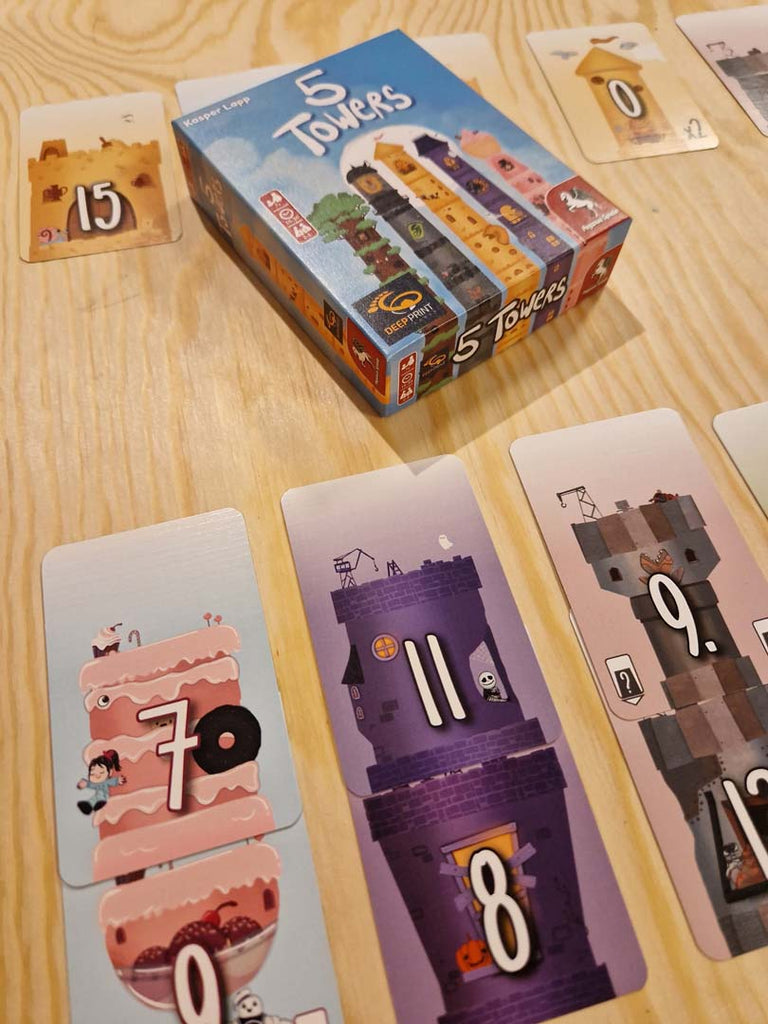 lifestyle image of 5 towers game