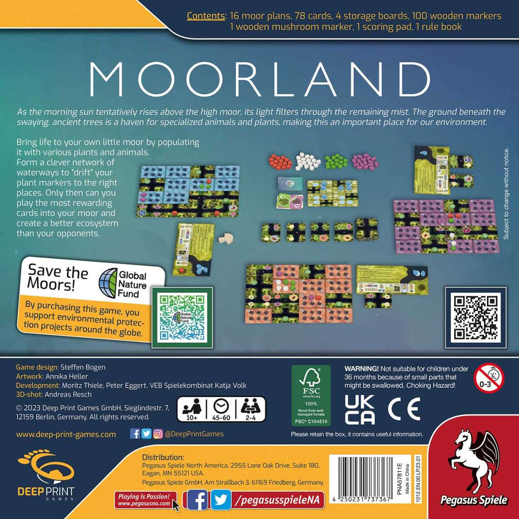 moorland strategy game back of the box description and details