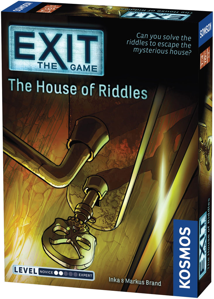Thames Kosmos EXIT The Game The House of RIddles board game 3d cover english edition