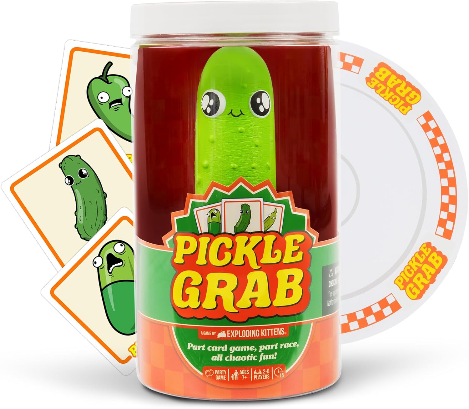Exploding Pickle Games Exploding Kittens Pickle Grab – Card Game English Edition – HappyGames ...
