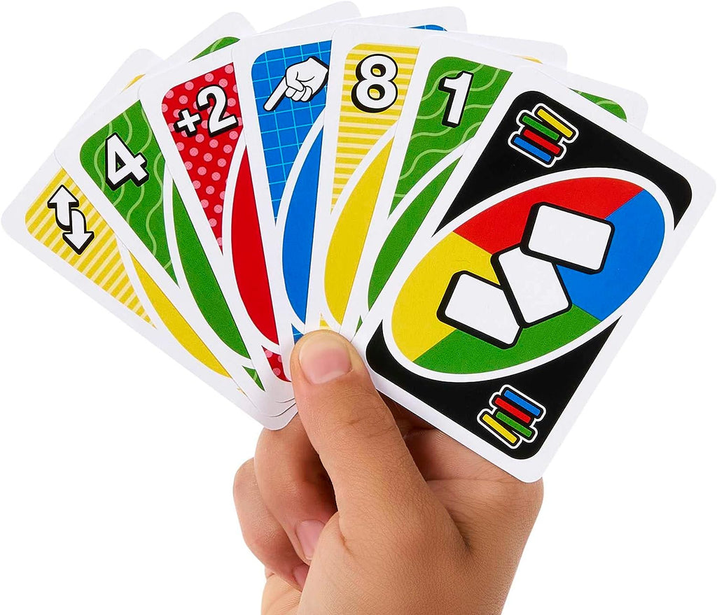Mattel UNO Party hand of cards