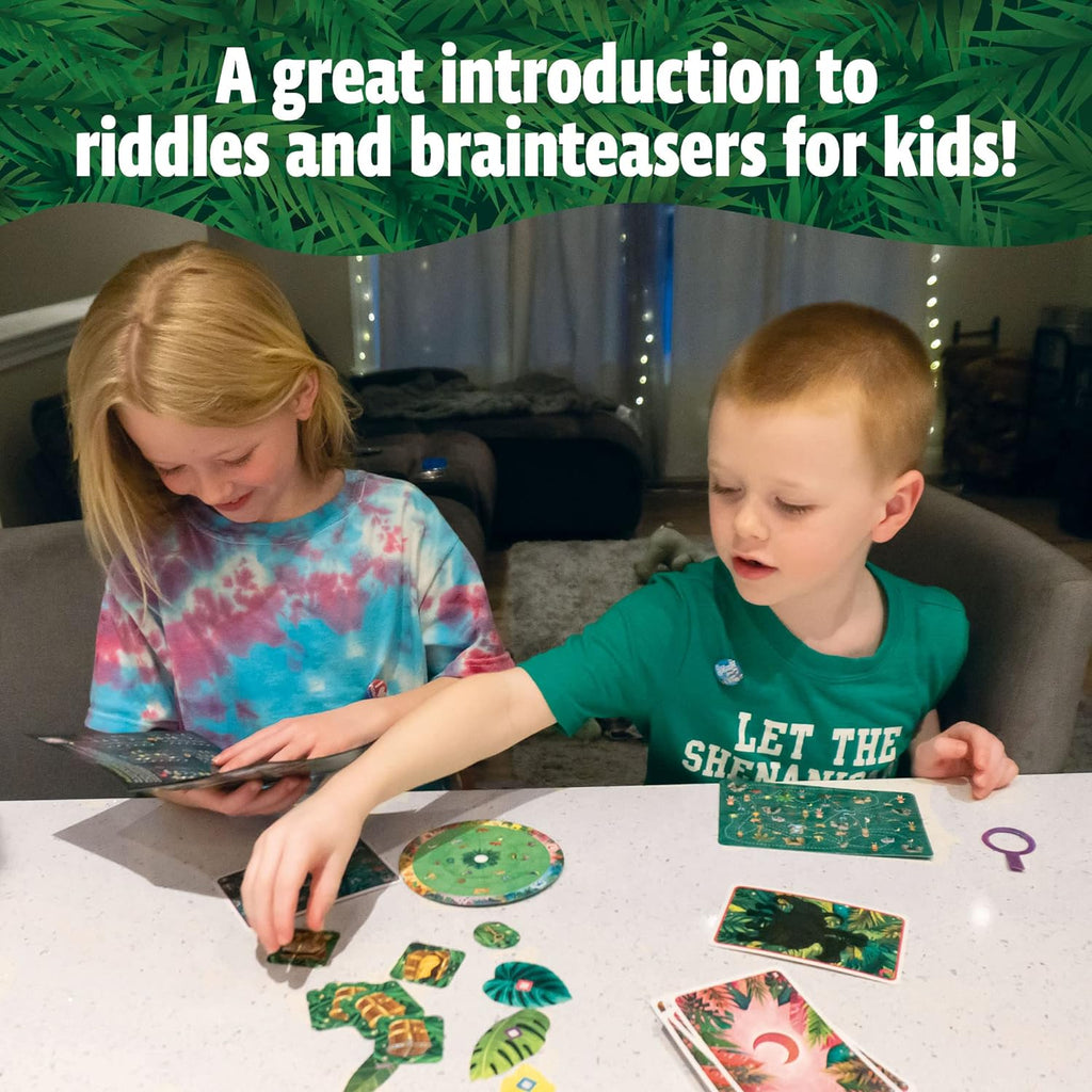 Thames Kosmos Exit The Game Kids Jungle of Riddles children playing game