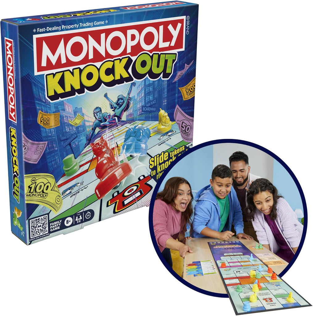 Hasbro Monopoly Knockout family 