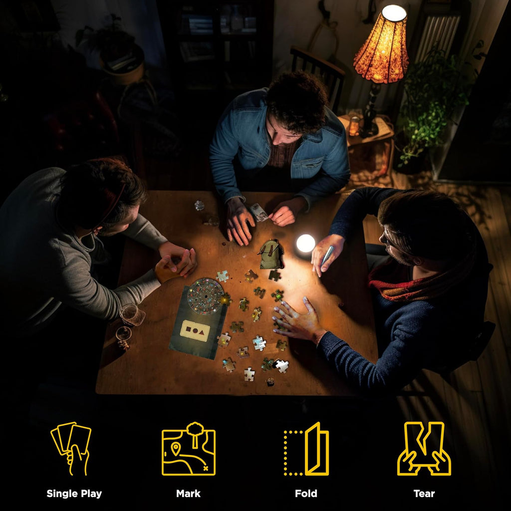 Thames Kosmos EXIT THe Game and Puzzle Nightfall Manor how to play