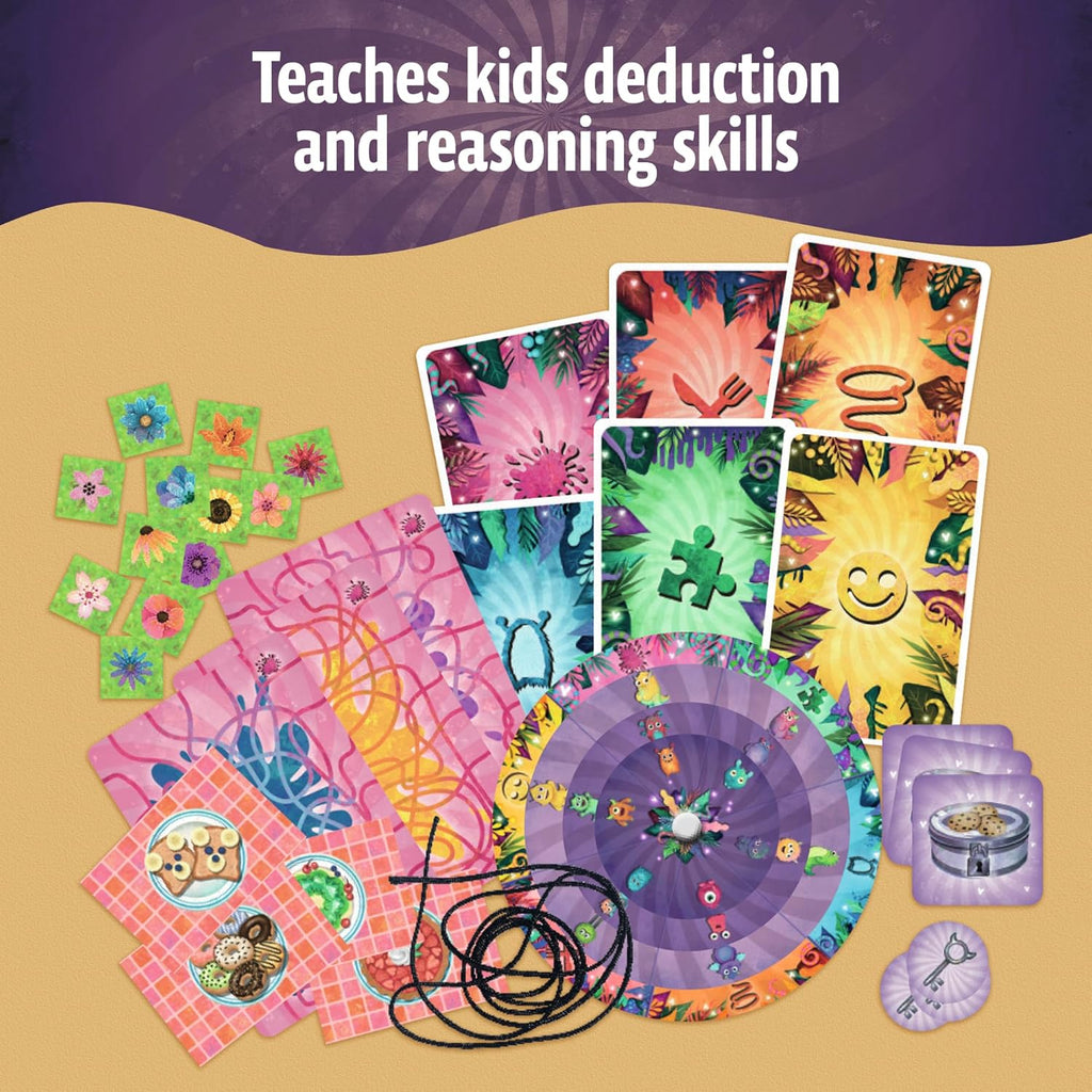 Thames Kosmos EXIT The Game Riddles in Monsterville game components and tiles