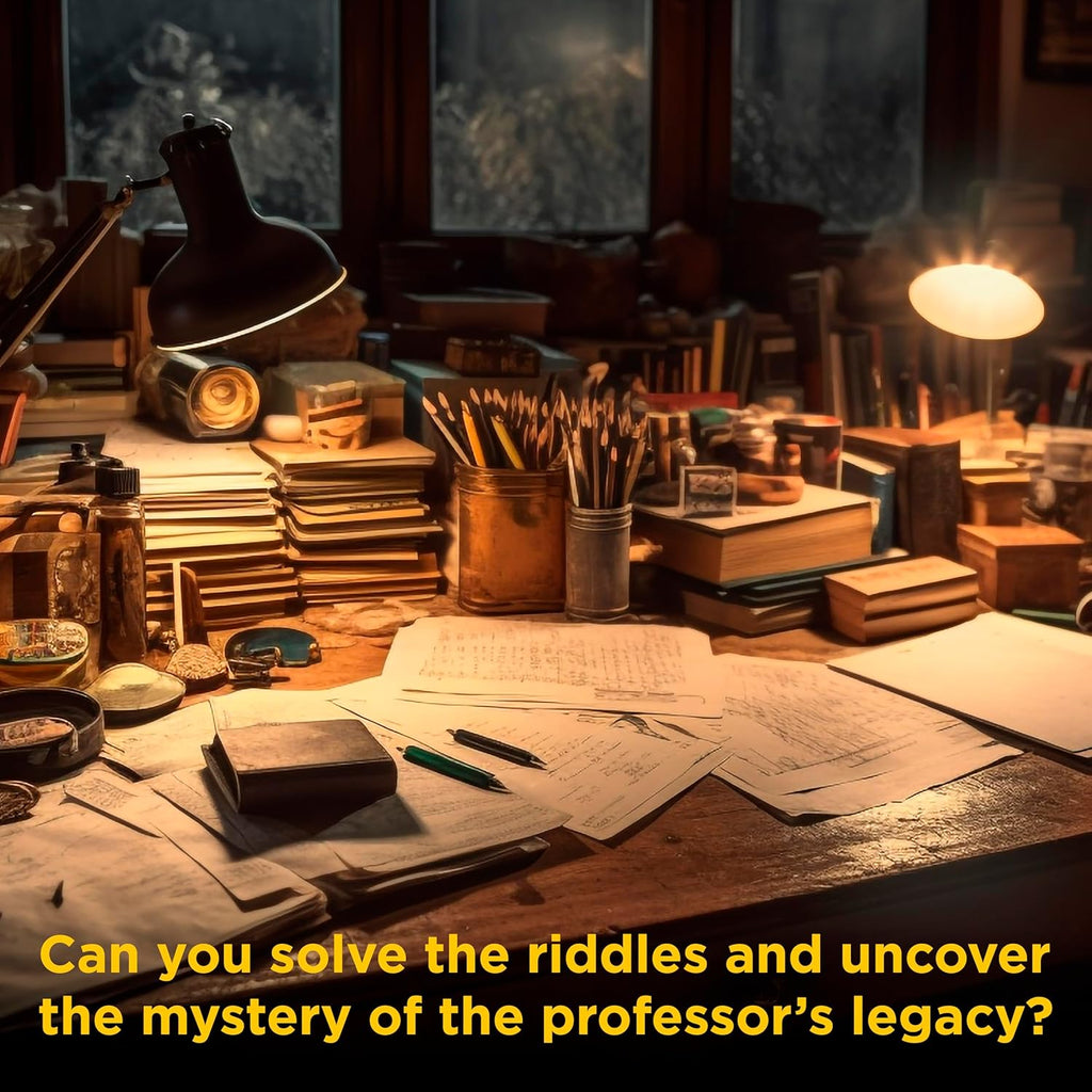 Thames Kosmos EXIT THe Game The Professor's Last Riddle thematic photo