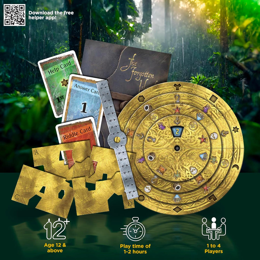 Thames Kosmos EXIT THe Game The Forgotten Island board game presentation