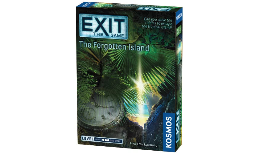 Thames Kosmos EXIT THe Game The Forgotten Island board game 3d cover english edition