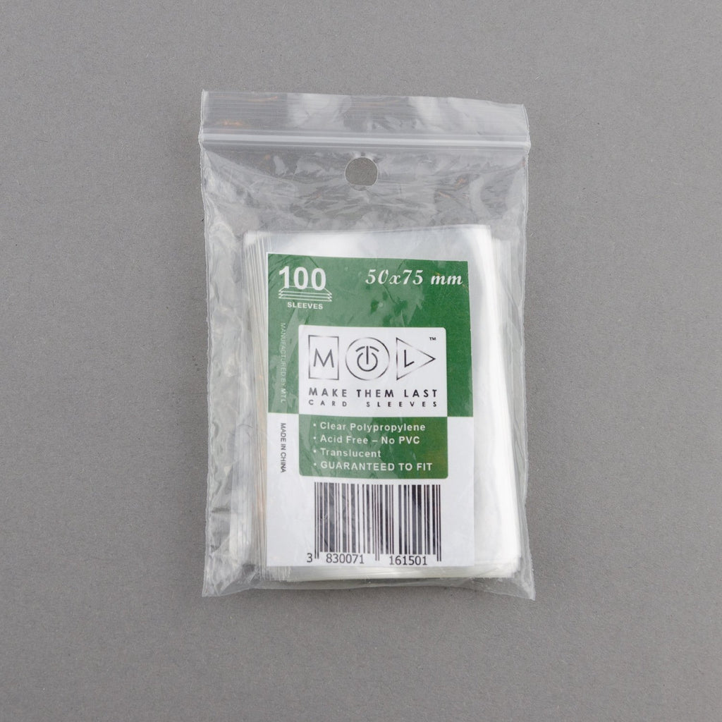 MTL 50x75mm Card Sleeves 100 Soft Protective Sleeves HappyGames.fun MTL 50x75mm Card Sleeves 100 Soft Protective Sleeves HappyGames.fun