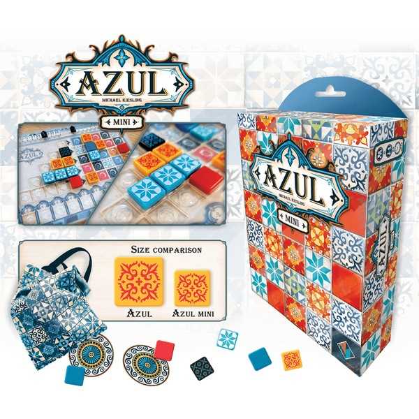 azul mini tile comparison with the original game ot the year winner