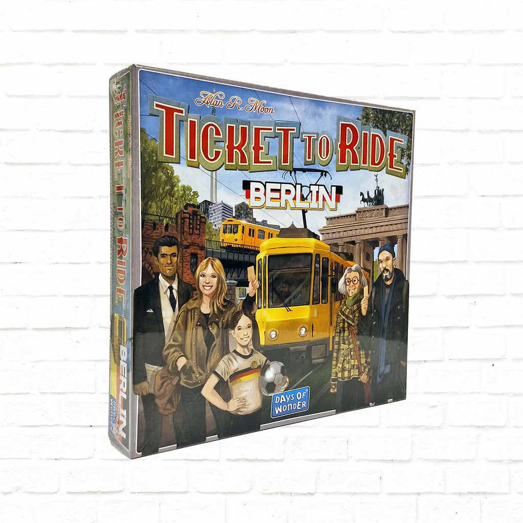 ticket to ride berlin, 2-4 players, 30 minutes, ubahn family game