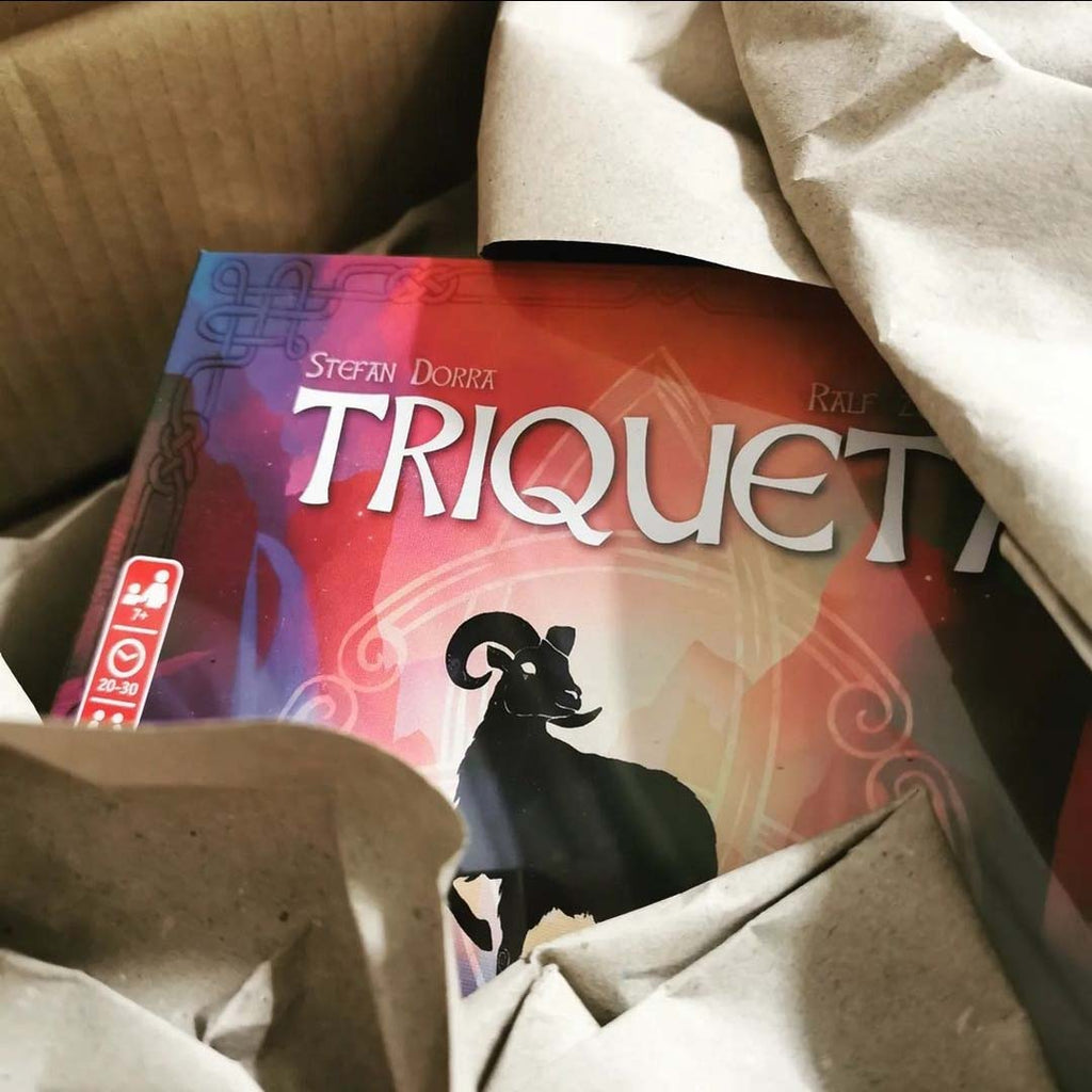triqueta family strategy game in your package