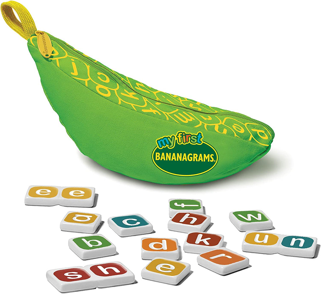 Bananagrams My First Bananagrams board game introduces fun spelling