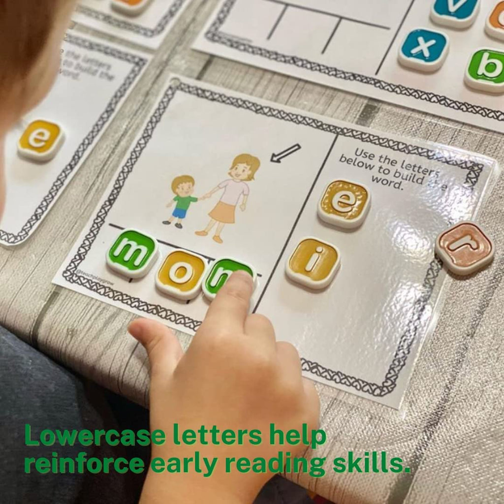 Bananagrams My First Bananagrams introduces lower case letter to help children reinforce early reading skills