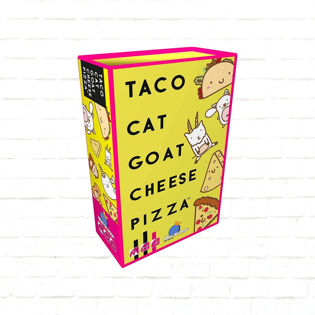 Blue Orange Games Taco Cat Goat Cheese Pizza Card Game Cover