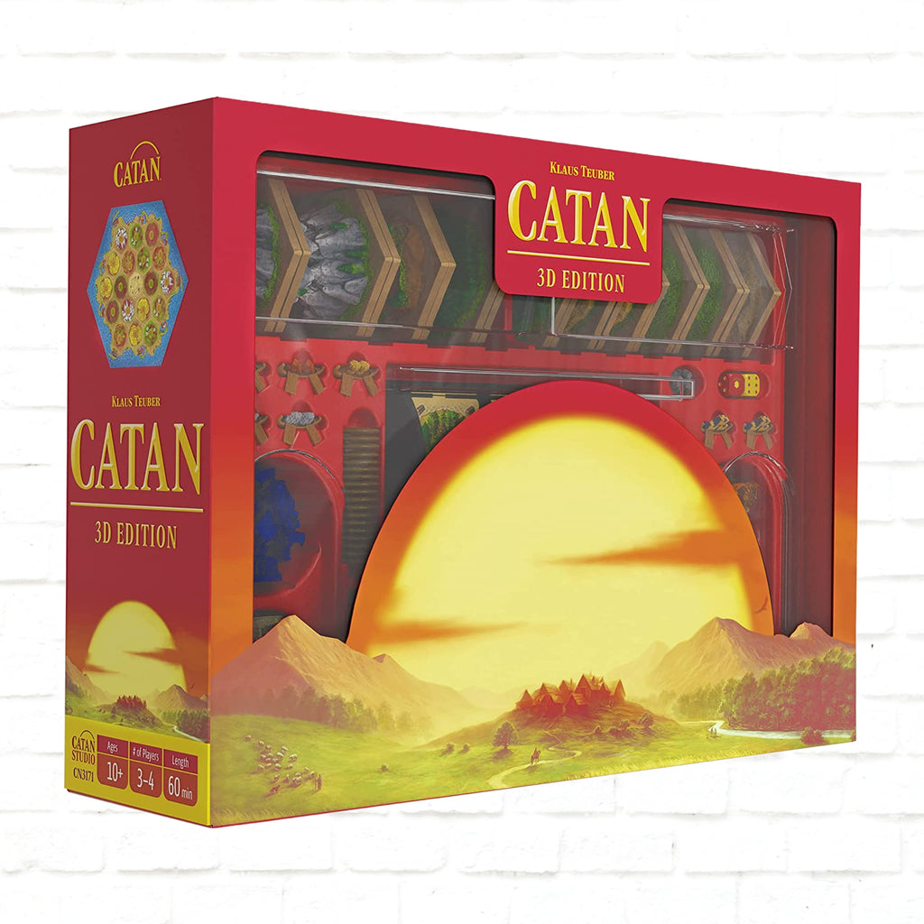 Catan Studio Catan 3D Edition board game 3d cover of English Edition