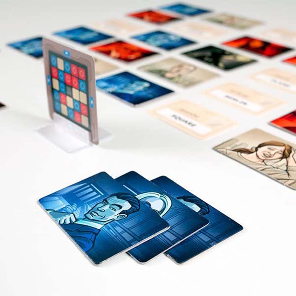 codenames board game zoom on blue agents