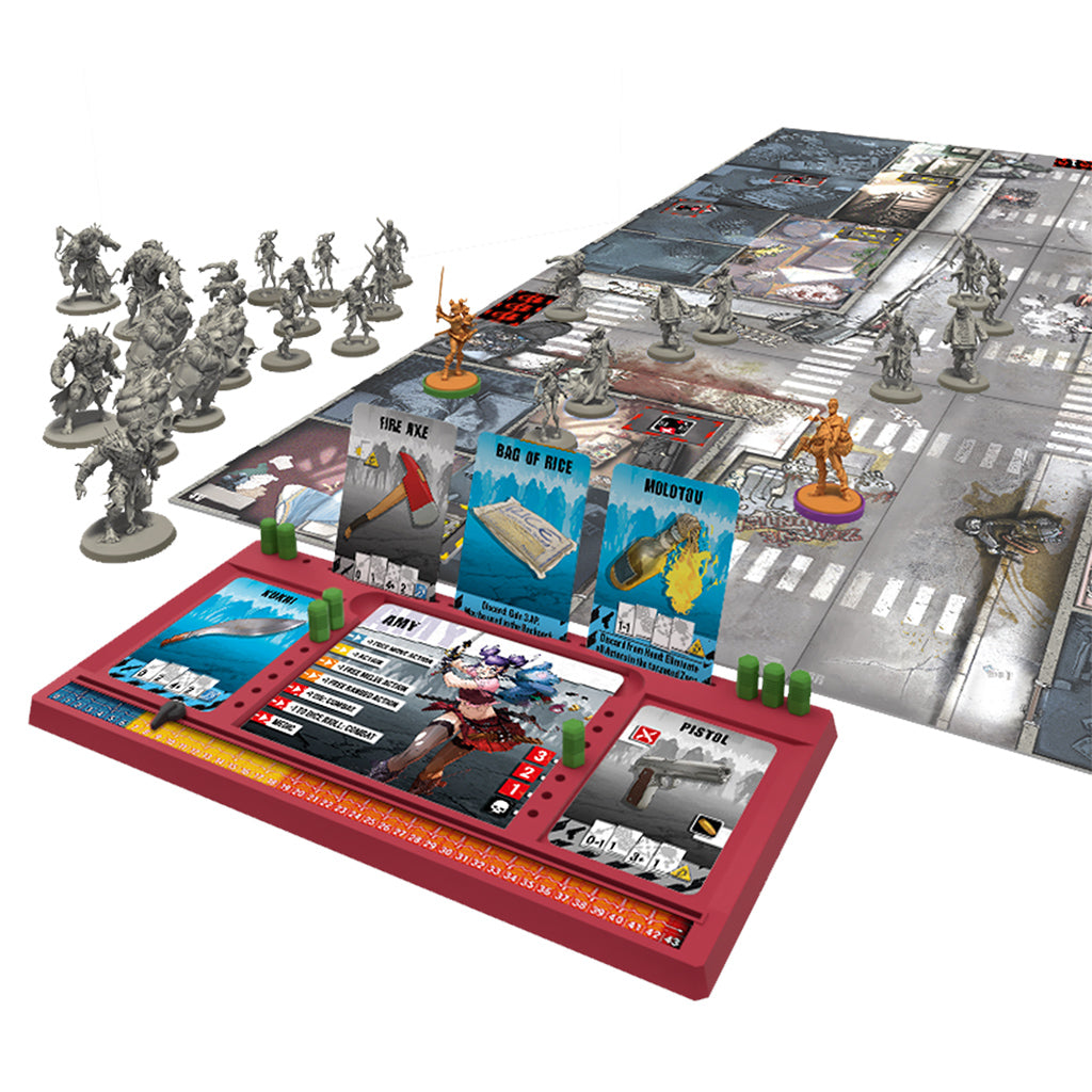Cool Mini or Not Zombicide 2nd board game in action