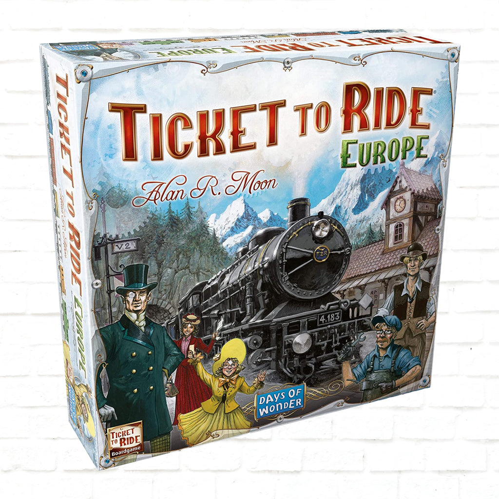 ticket to ride board game cover
