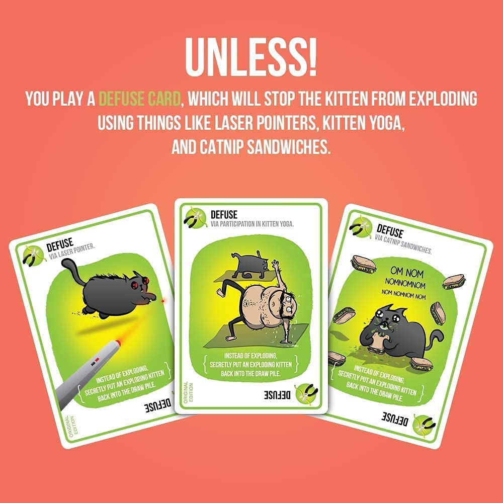 Exploding Kittens Barking Kittens card game expansion description of special rule