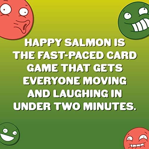 Exploding kittens Happy Salmon is a fast-paced card game