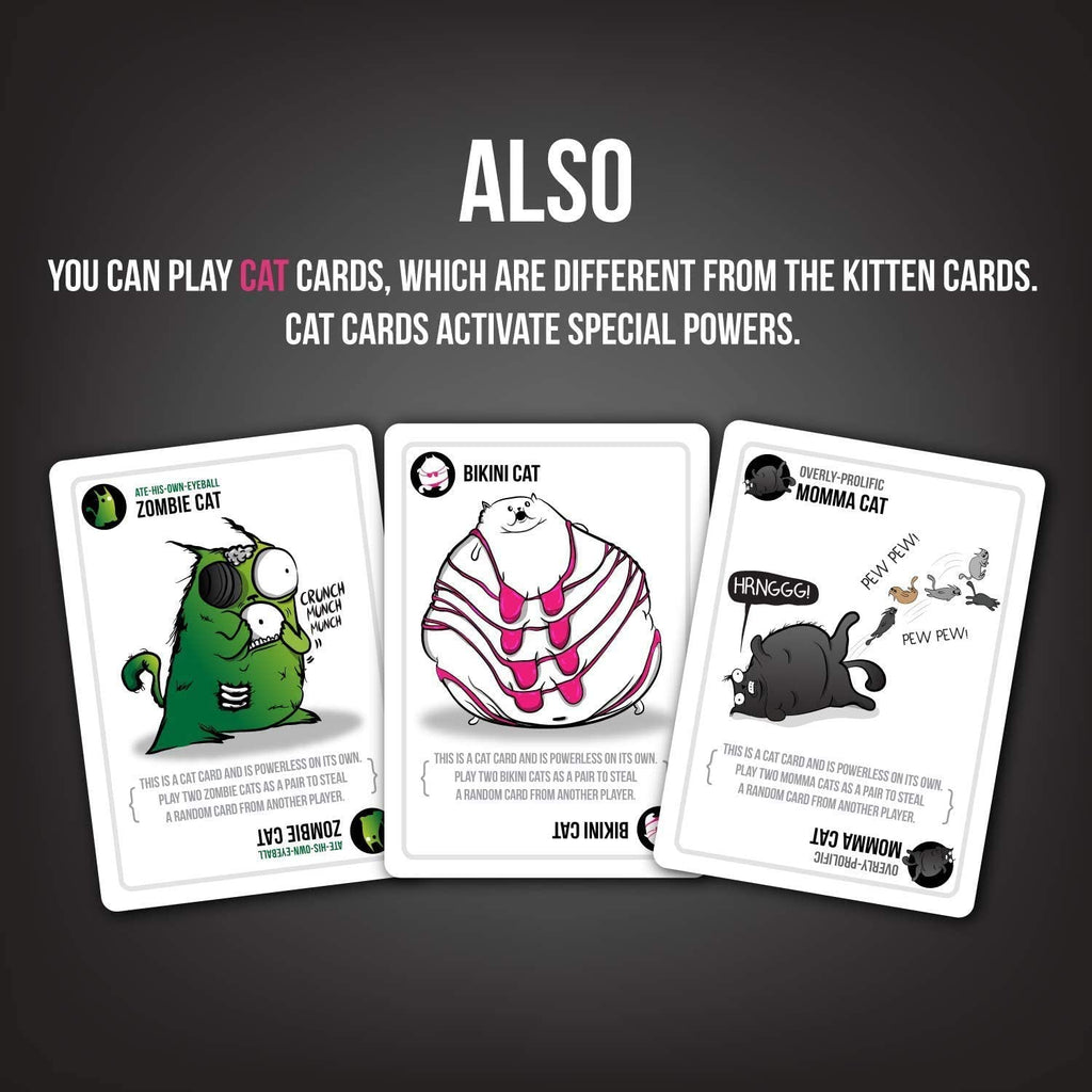 Exploding Kittens Exploding Kittens NSFW Edition cat cards description