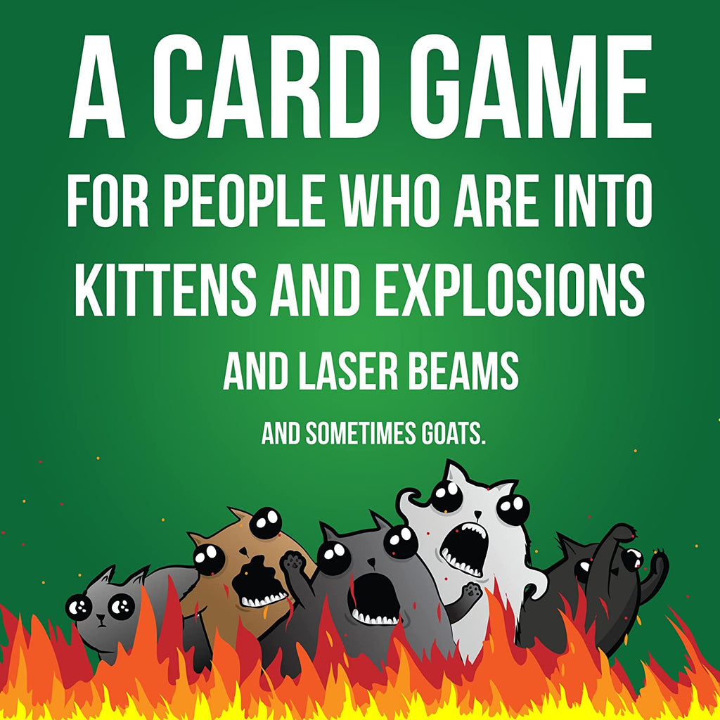 Exploding Kittens Streaking Kittens Expansion card game for people who are into kittens and explosions and party games