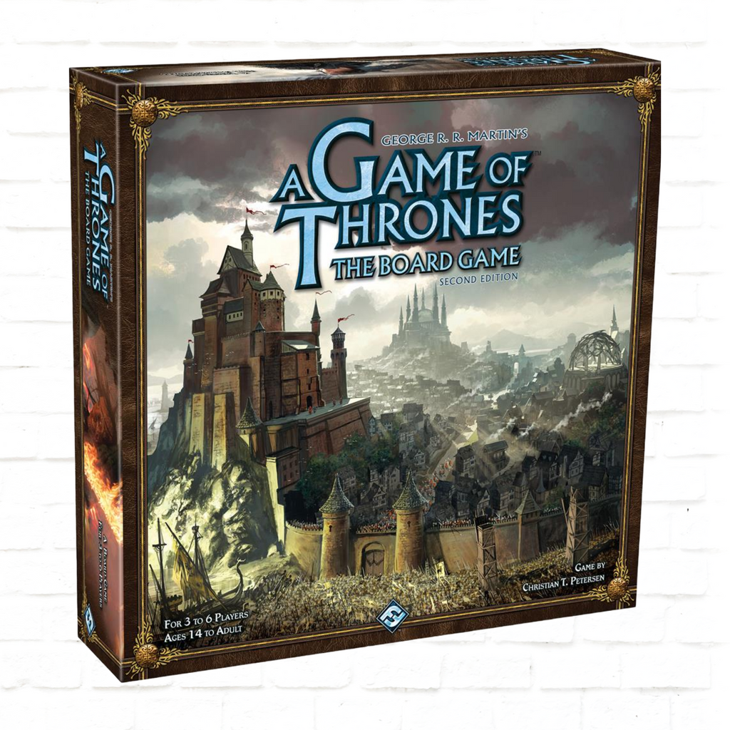 Fantasy Flight Games A Game of Thrones The Board Game second edition board game cover