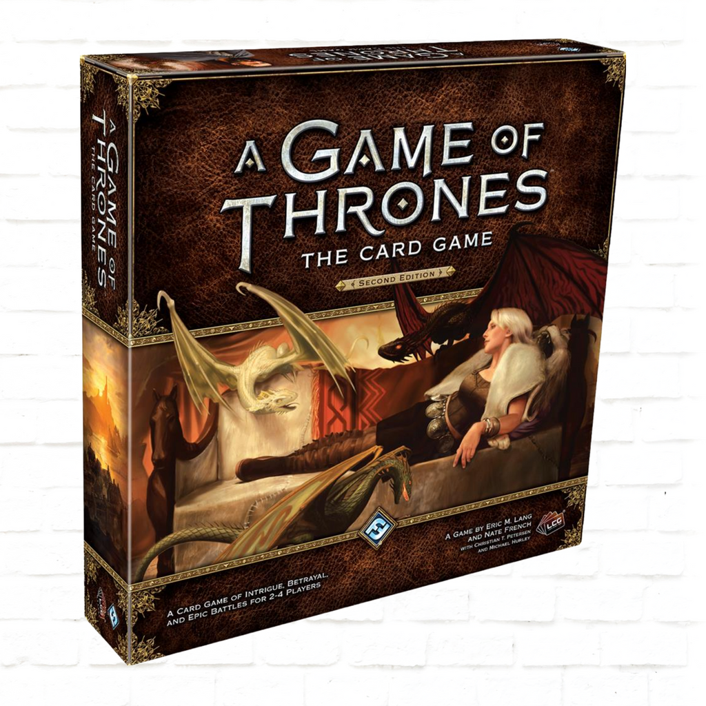Fantasy Flight Games A Game of Thrones The Card Game second edition Core Set card game cover