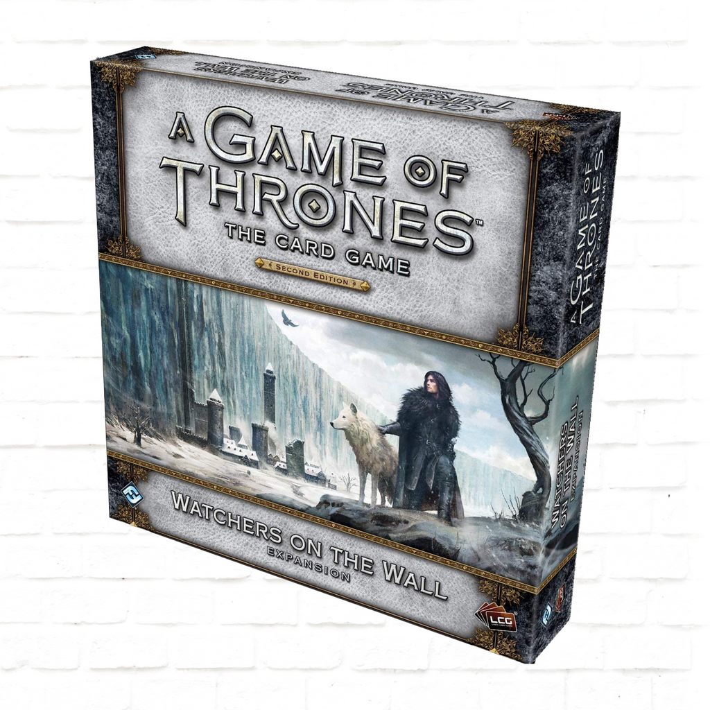 Fantasy Flight Games A Game of Thrones The Card Game 2nd Edition Watchers on the Wall Expansion strategy living card game cover