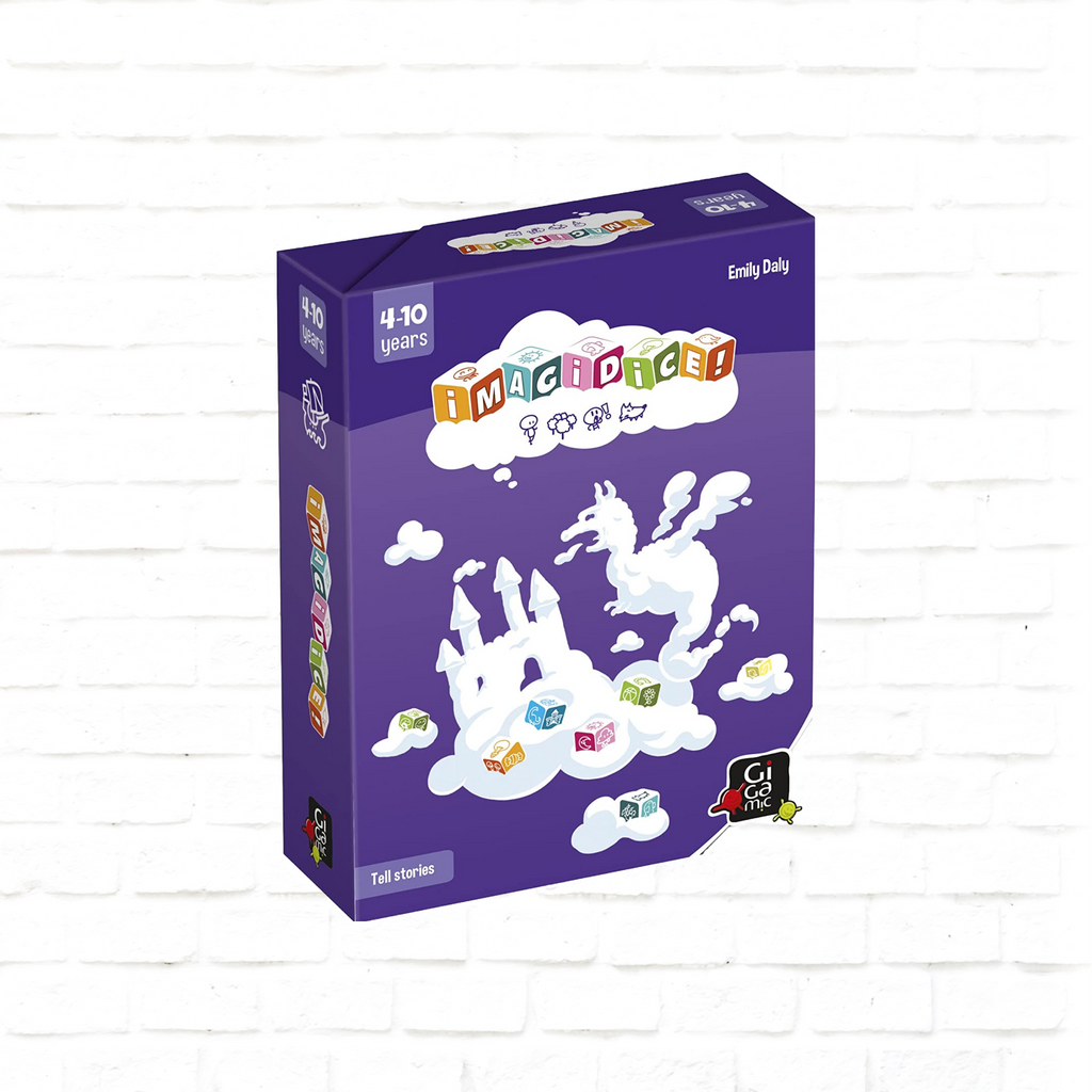 Gigamic Imagidice dice game cover of the board game