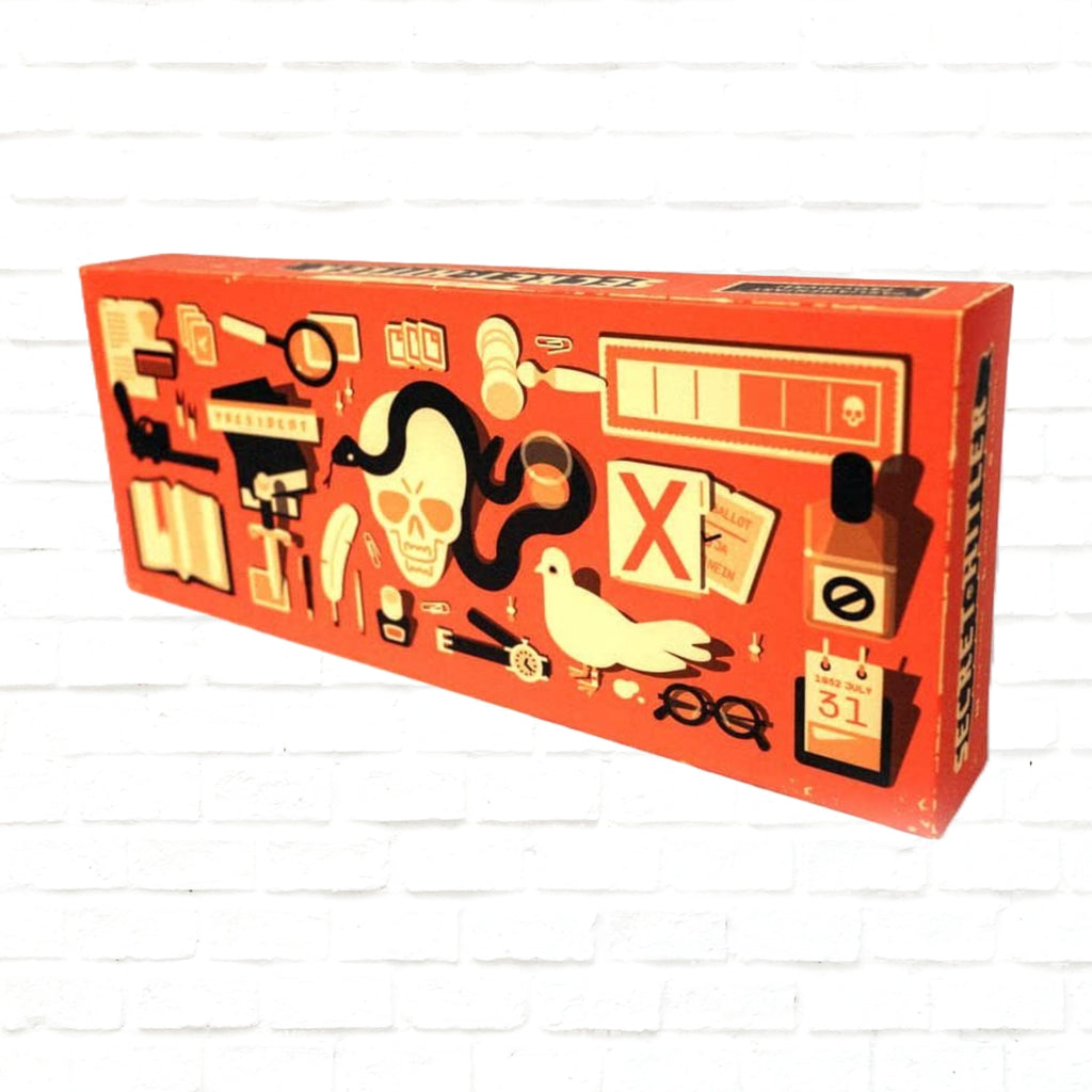 Goat, Wolf & Cabbage Secret Hitler English edition 3d cover of card game for 5 to 10 players ages 17+ and up 45 minutes playing time