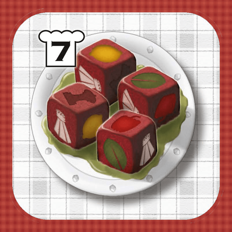 HeidelBÄR Games A La Carte Dessert Expansion multilingual edition cover of party board game recipe