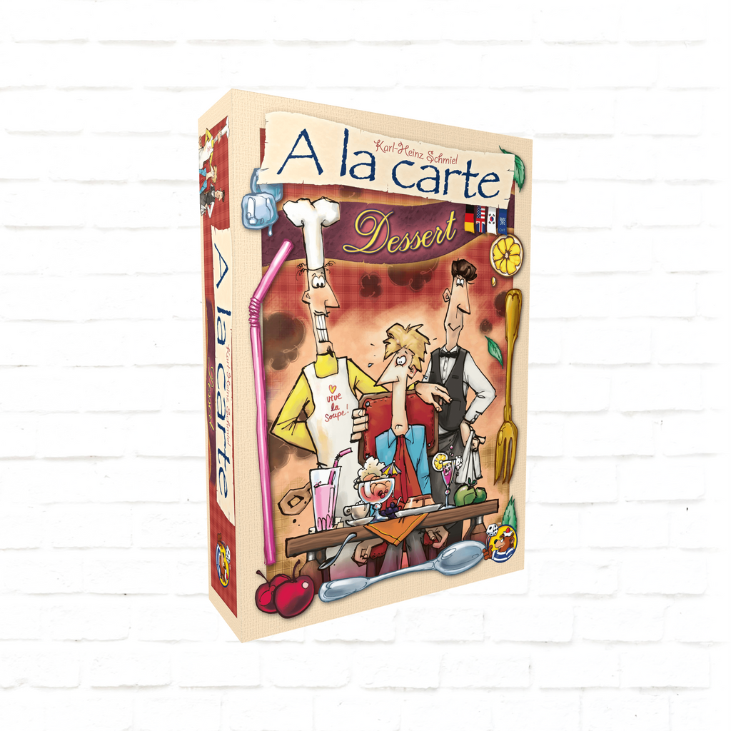 HeidelBÄR Games A La Carte Dessert Expansion multilingual edition cover of party board game