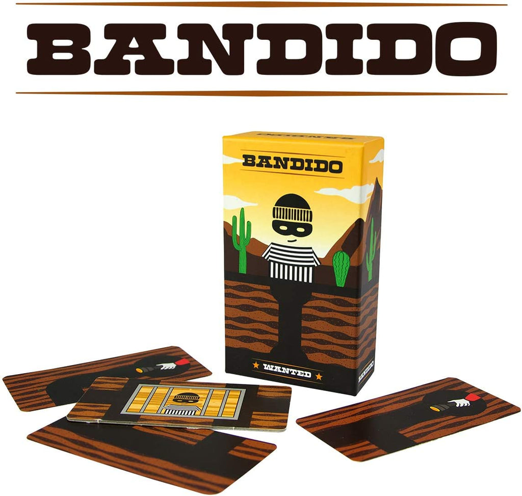 Helvetiq Bandido card game wanted poster