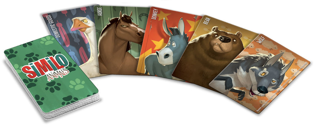 Horrible Guild Similo Animals English Edition card game cover of cooperative party game deck of cards of animal characters