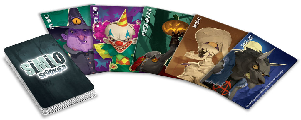 Horrible Guild Spookies English Edition card game cover of cooperative party game deck of cards