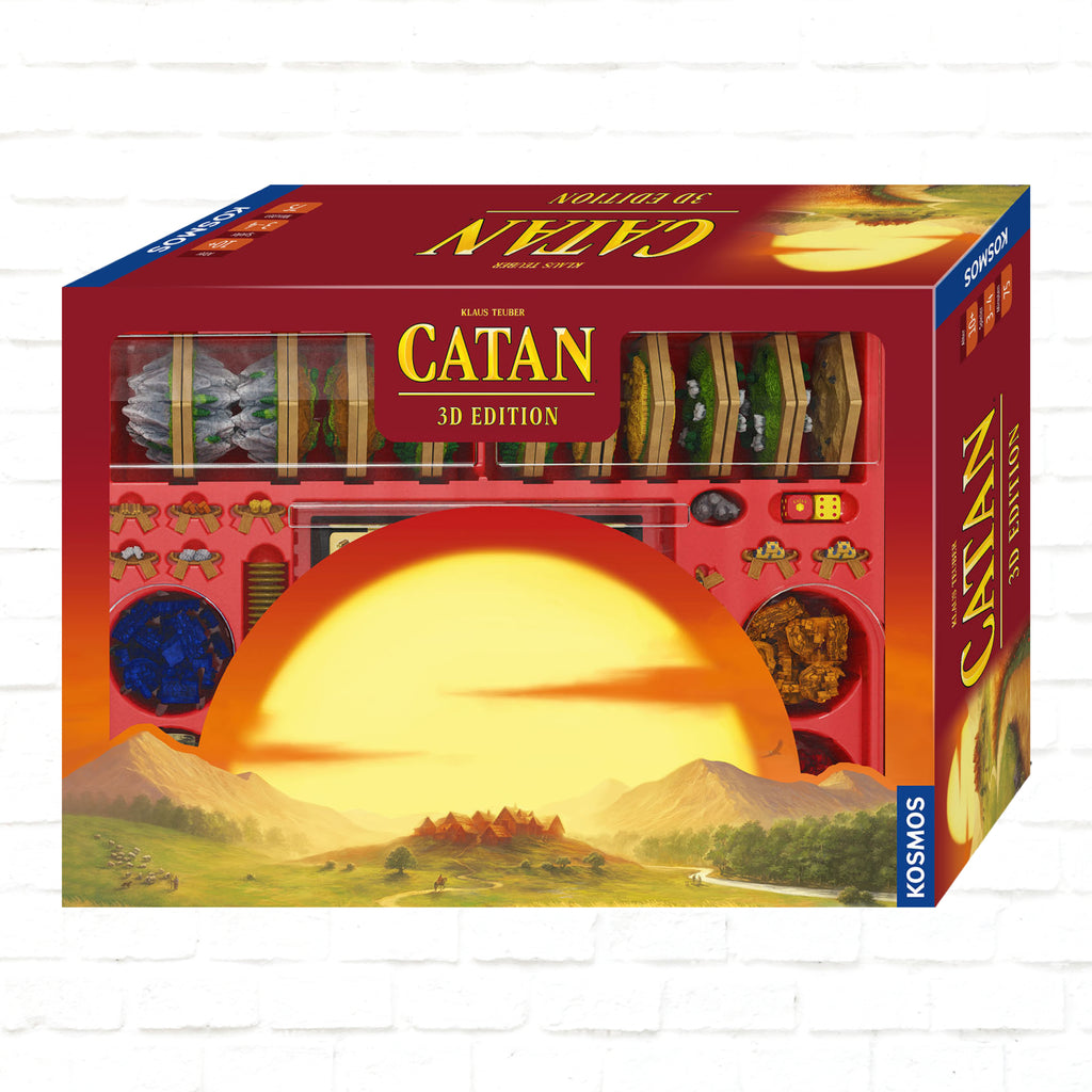 Kosmos Catan 3D Edition brettspiel 3d cover Deutsche Ausgabe 