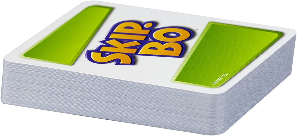 Mattel Skip-Bo International Edition card game deck of cards face down