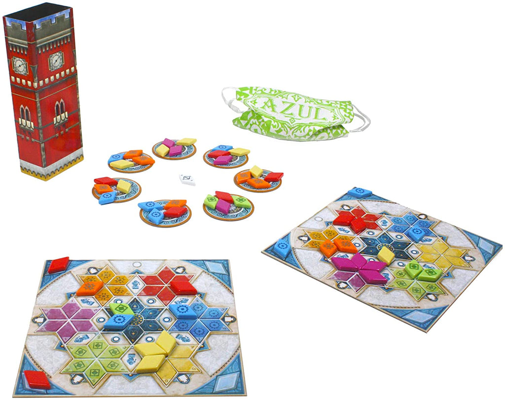 Next Move Games Azul Summer Pavilion board game components 