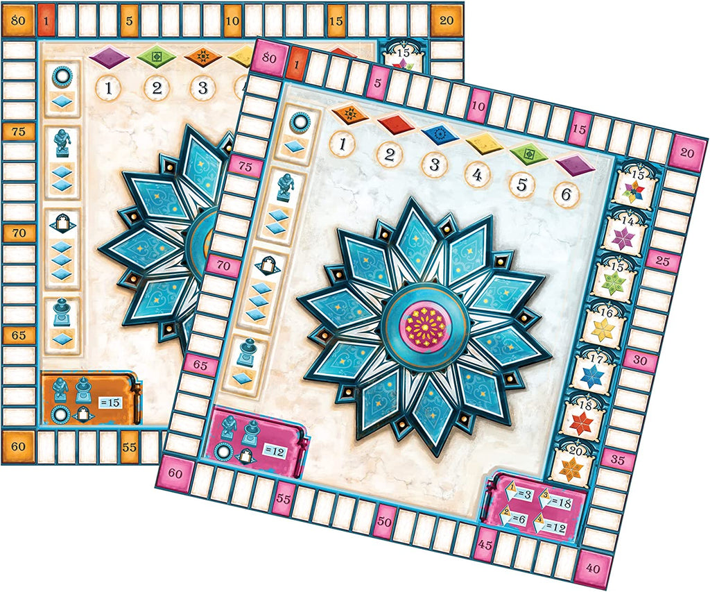 Next Move Games Azul Summer Pavilion Glazed Pavilion Expansion new player boards