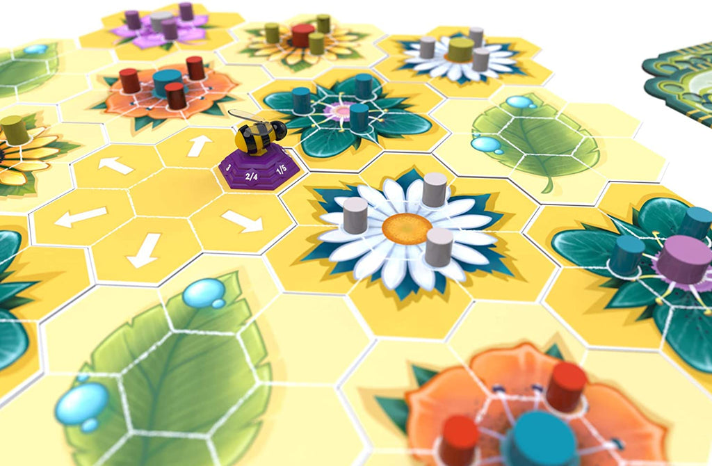 Next Move Games Beez board game close up shot 